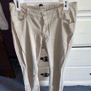 Khaki Colored Jeans